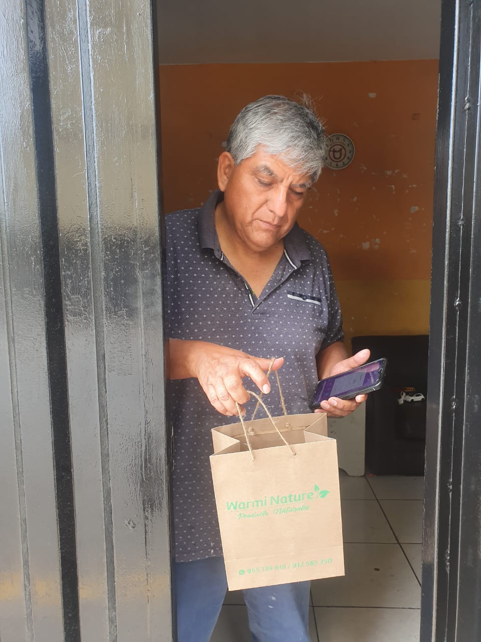 Referencia autorizada de un cliente de Lima